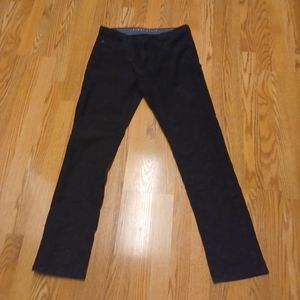 Perry Ellis Men's Casual Black Pants